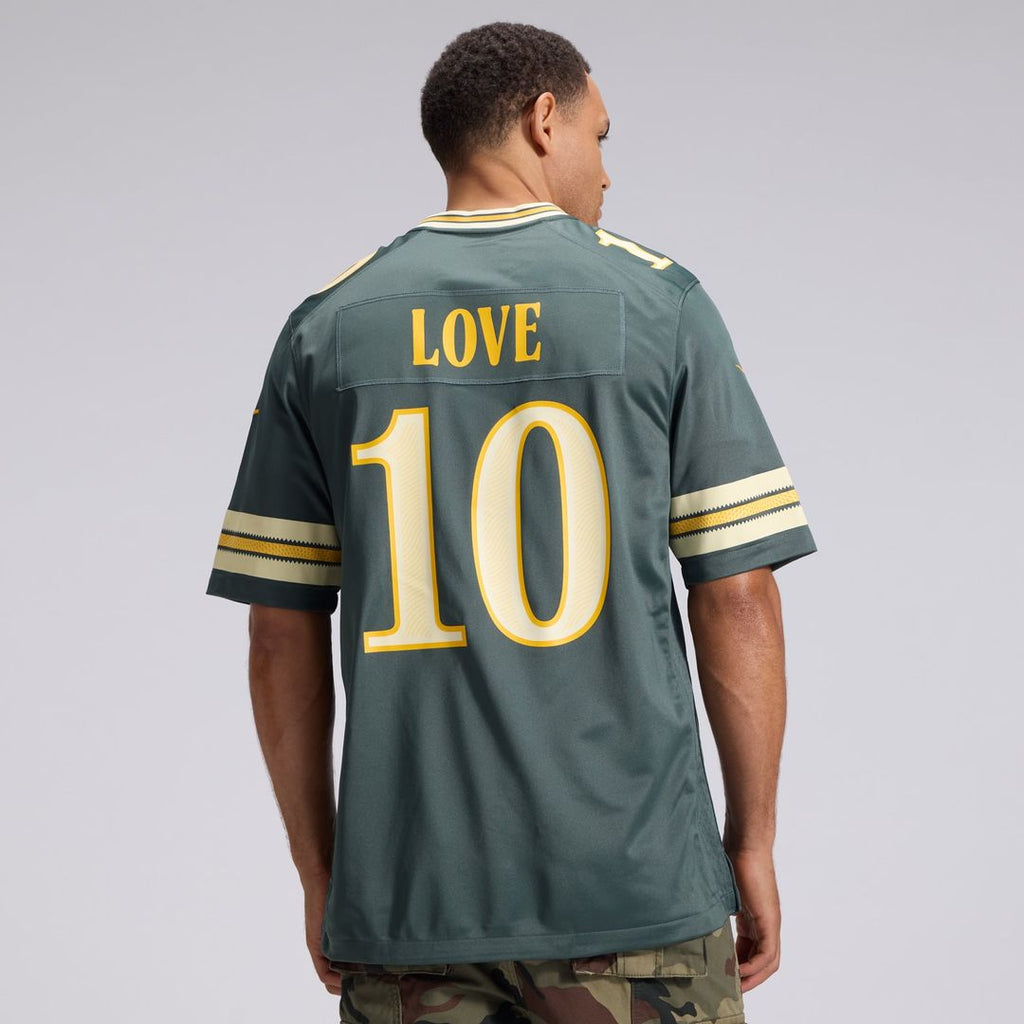 Green Bay Packers Jordan Love Nike Green 2026 Rivalries Collection Game Jersey product image 3, provided for visual