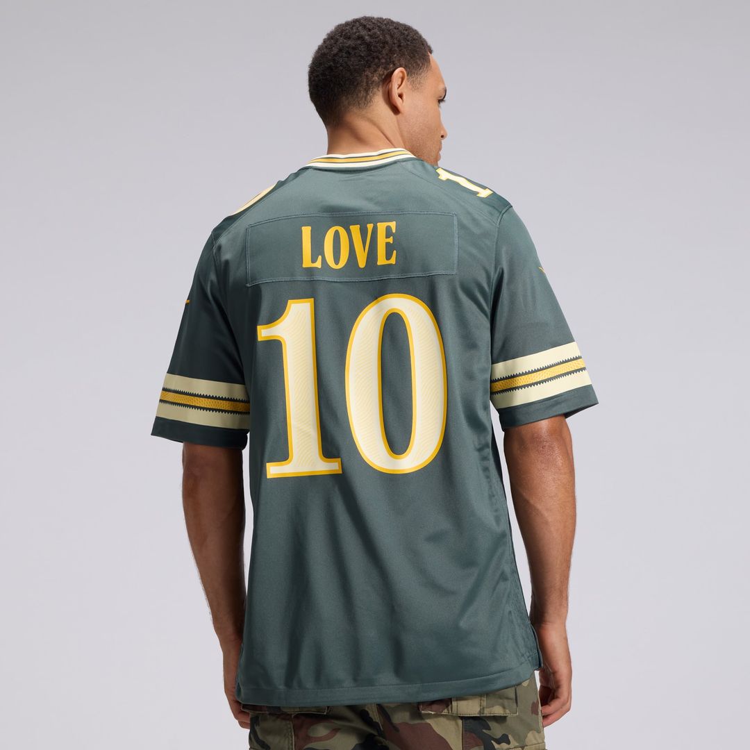 Green Bay Packers Jordan Love Nike Green 2026 Rivalries Collection Game Jersey product image 3, provided for visual