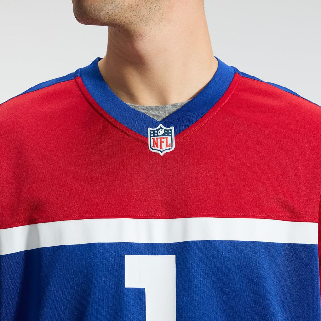 New York Giants Malik Nabers Nike Royal Player Game Jersey product image 25, provided for visual reference and product