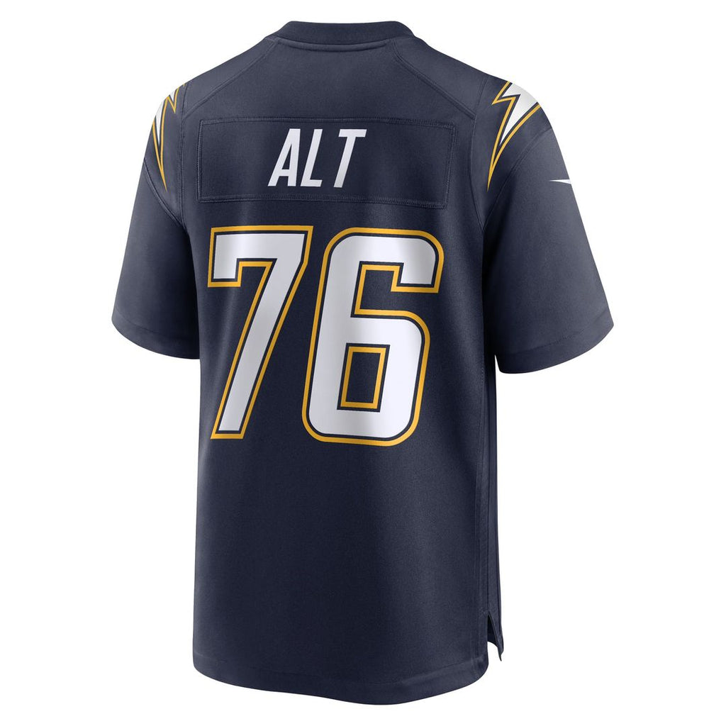 Los Angeles Chargers Joe Alt Nike Navy Alternate Super Chargers Game Player Jersey product image 6, provided for visual