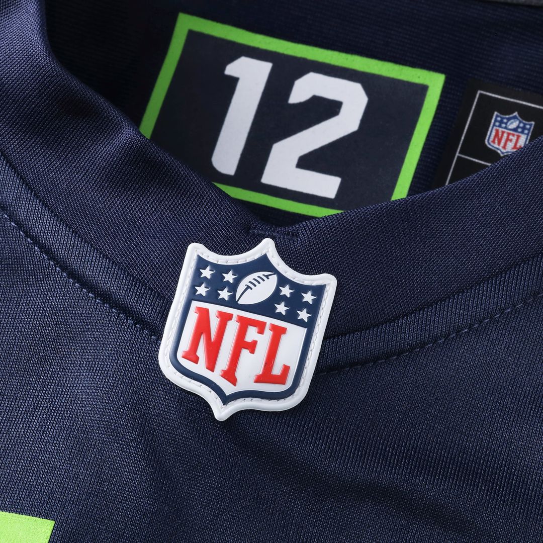 Seattle Seahawks Devon Witherspoon Nike College Navy Game Jersey product image 4, provided for visual reference and product