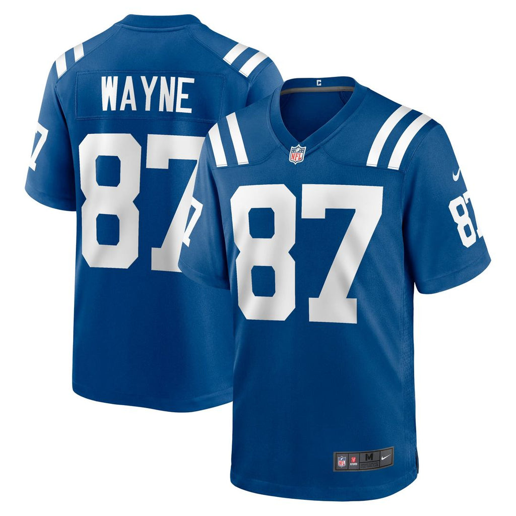 Indianapolis Colts Reggie Wayne Nike Royal Retired Player Game Jersey product image 1, provided for visual reference and