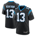 Carolina Panthers Hunter Renfrow Nike Black Team Game Jersey product image 1, provided for visual reference and product