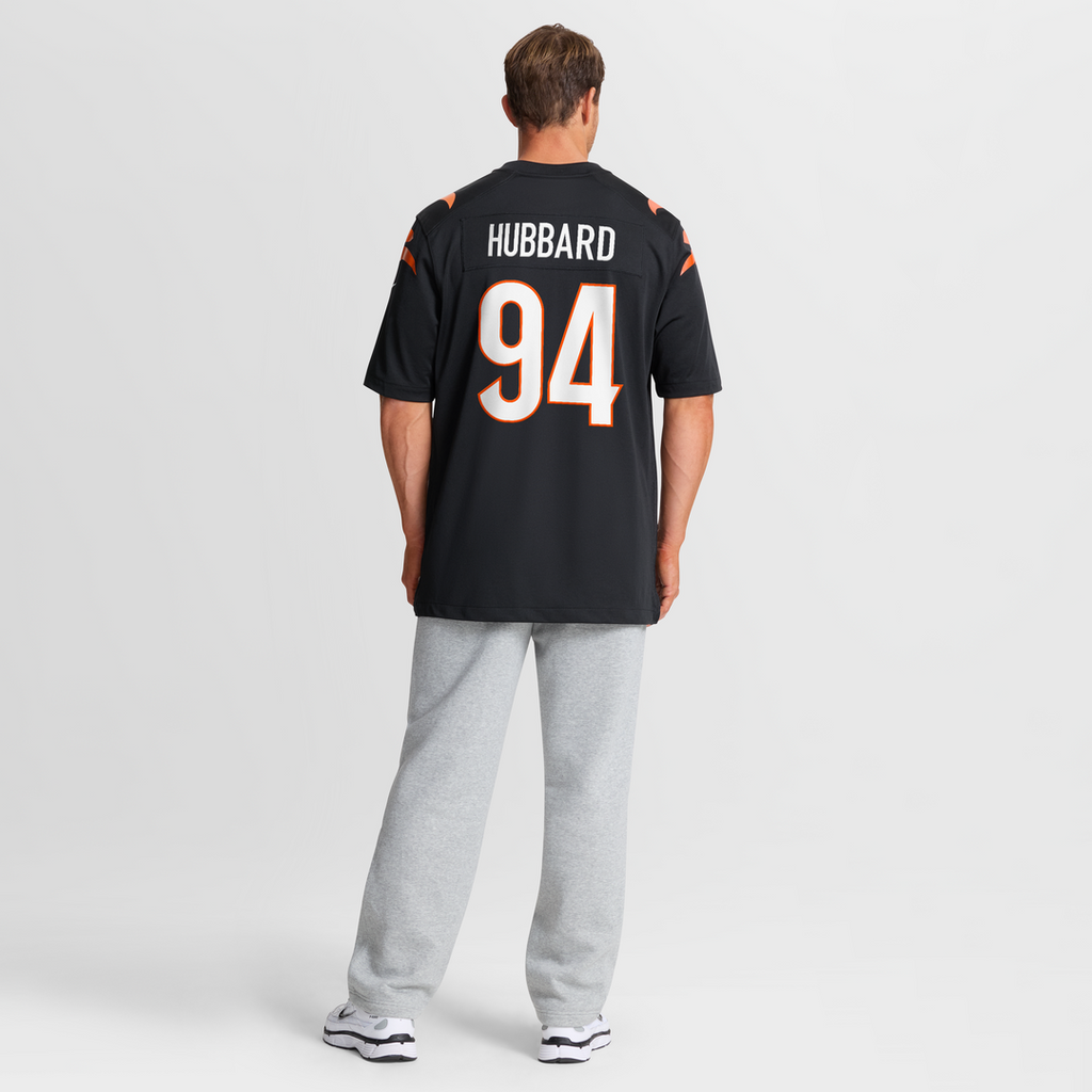 Cincinnati Bengals Sam Hubbard Nike Black Player Game Jersey product image 8, provided for visual reference and product