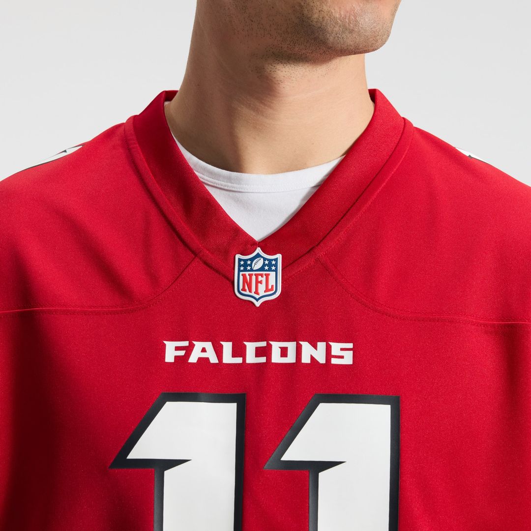 Atlanta Falcons Jalon Walker Nike White Game Jersey product image 23, provided for visual reference and product detail review