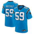 Carolina Panthers Luke Kuechly Nike Blue Retired Player Alternate Game Jersey product image 1, provided for visual reference