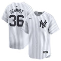 New York Yankees Clarke Schmidt Nike White Home Limited Player Jersey product image 1, provided for visual reference and