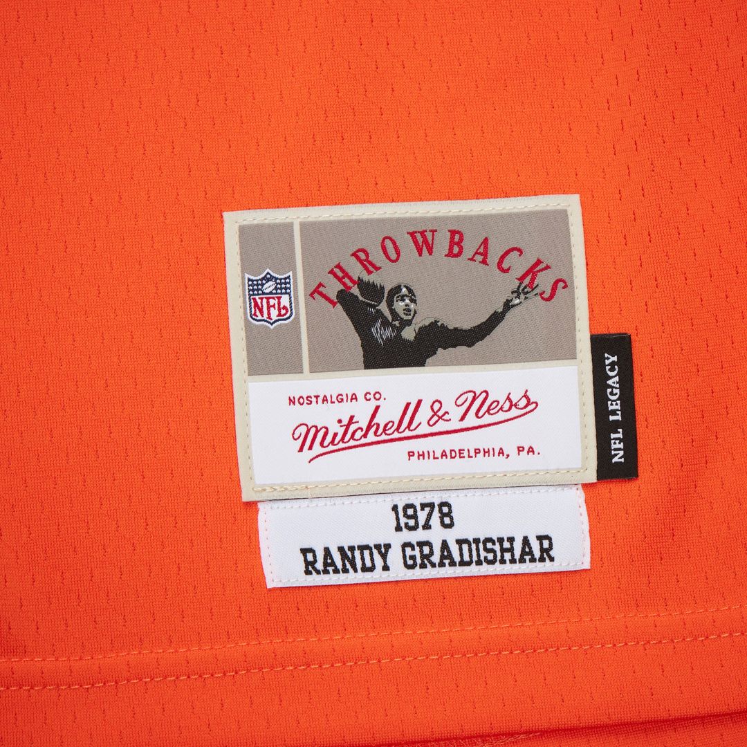 Denver Broncos Randy Gradishar Mitchell & Ness Orange 1978 Legacy Replica Jersey product image 5, provided for visual