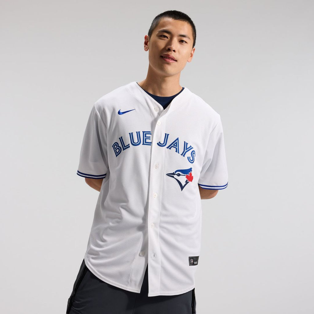 Toronto Blue Jays Trey Yesavage Nike White Home Replica Jersey product image 2, provided for visual reference and product