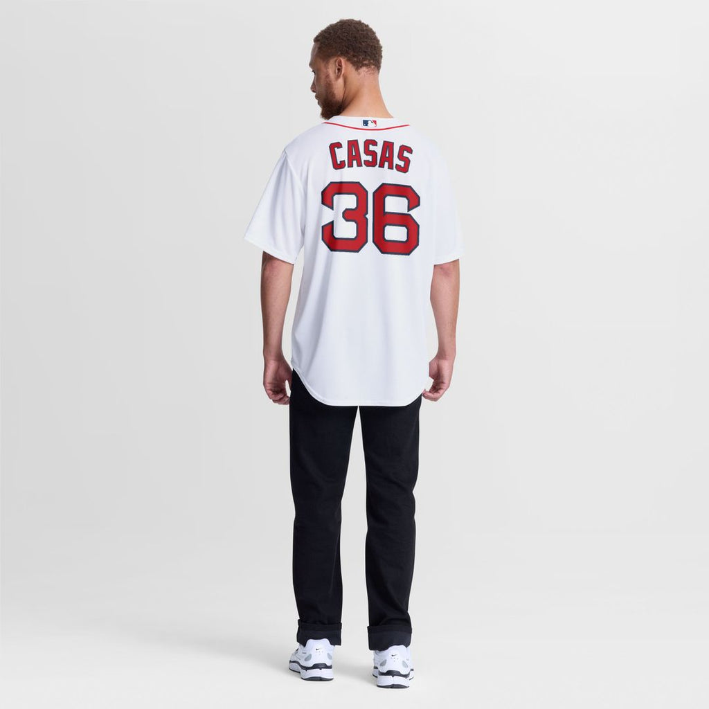 Boston Red Sox Triston Casas Nike White Home Replica Jersey product image 5, provided for visual reference and product