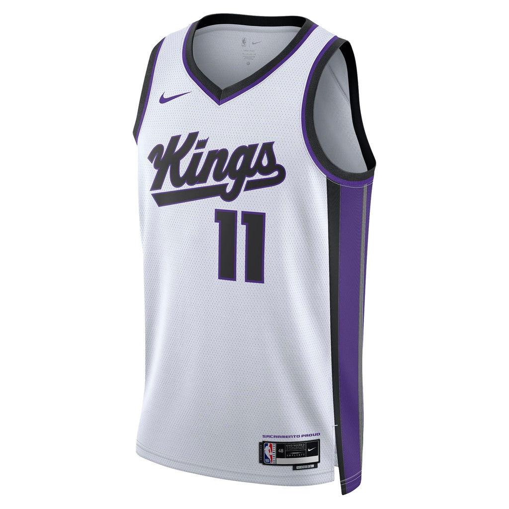 Sacramento Kings Nike Association Edition Swingman Jersey - White - Domantas Sabonis - Unisex product image 3, provided for