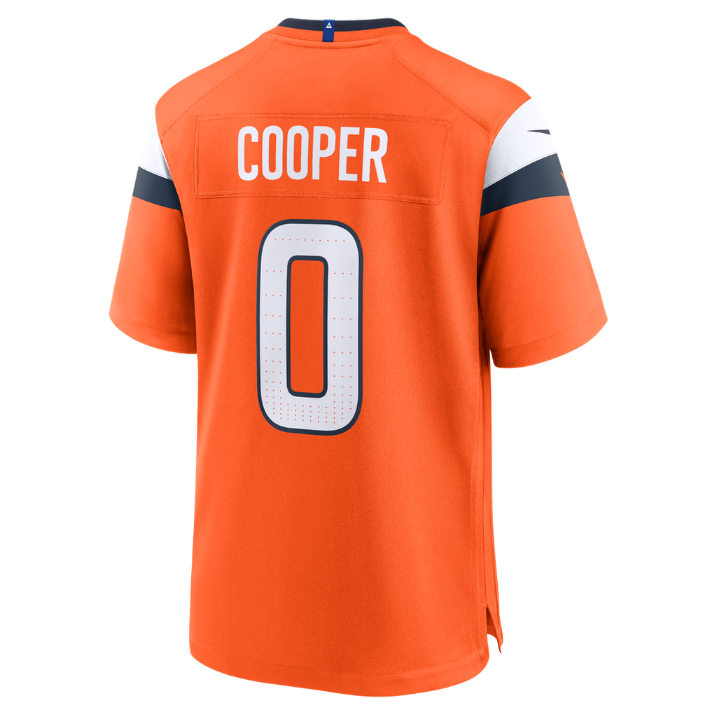 Denver Broncos Jonathon Cooper Nike Orange Team Game Jersey product image 3, provided for visual reference and product