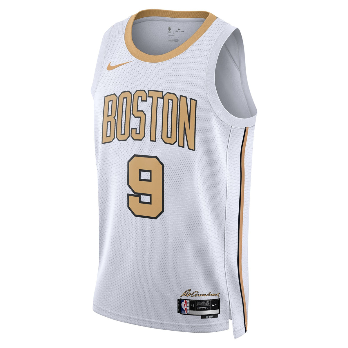 Boston Celtics Nike 2025/26 City Edition Swingman Jersey - White - Derrick White - Unisex product image 3, provided for