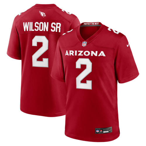 Arizona Cardinals Mack Wilson Sr. Nike Cardinal Team Game Jersey product image 1, provided for visual reference and product