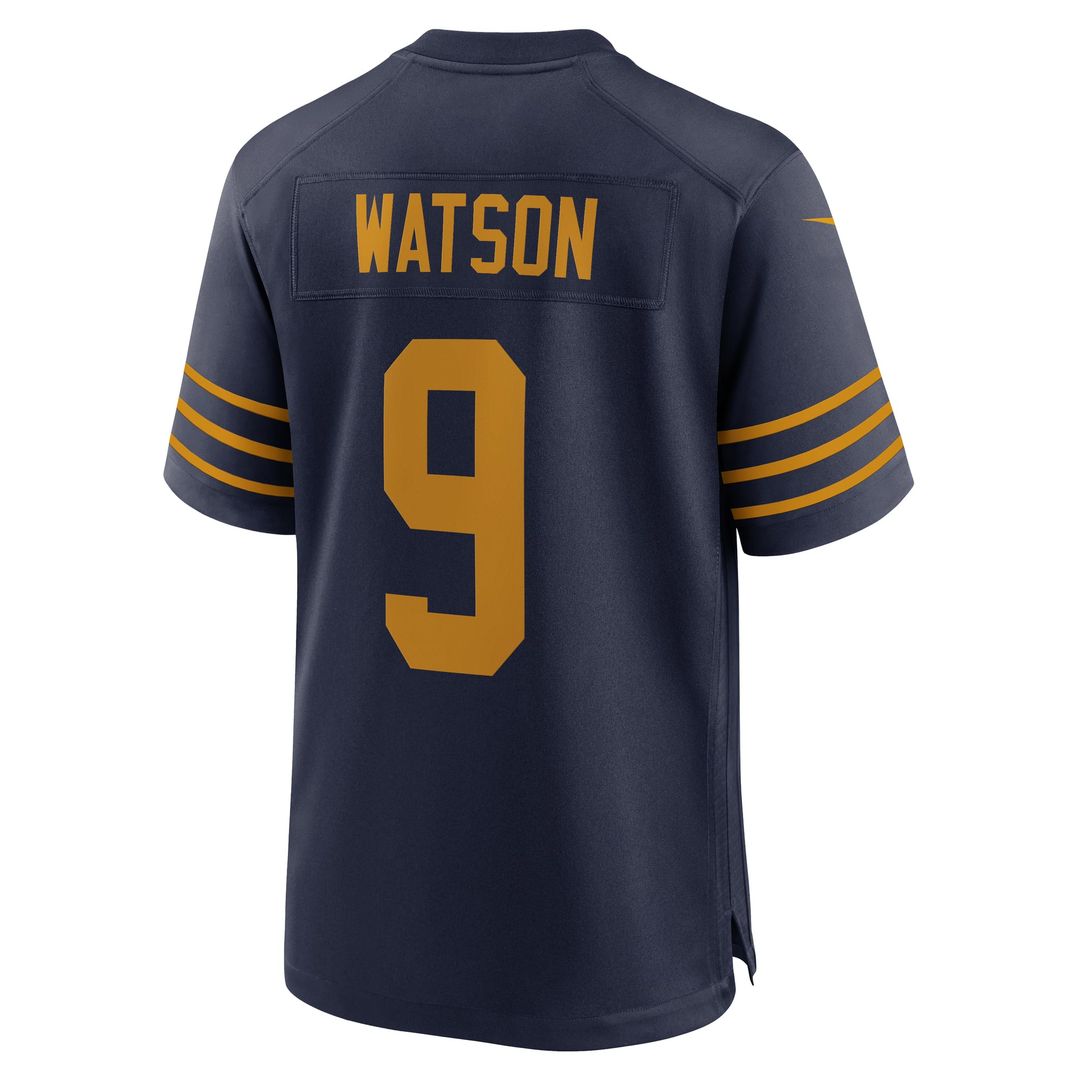 Green Bay Packers Christian Watson Nike Navy The 1923 Classic Game Jersey product image 3, provided for visual reference and