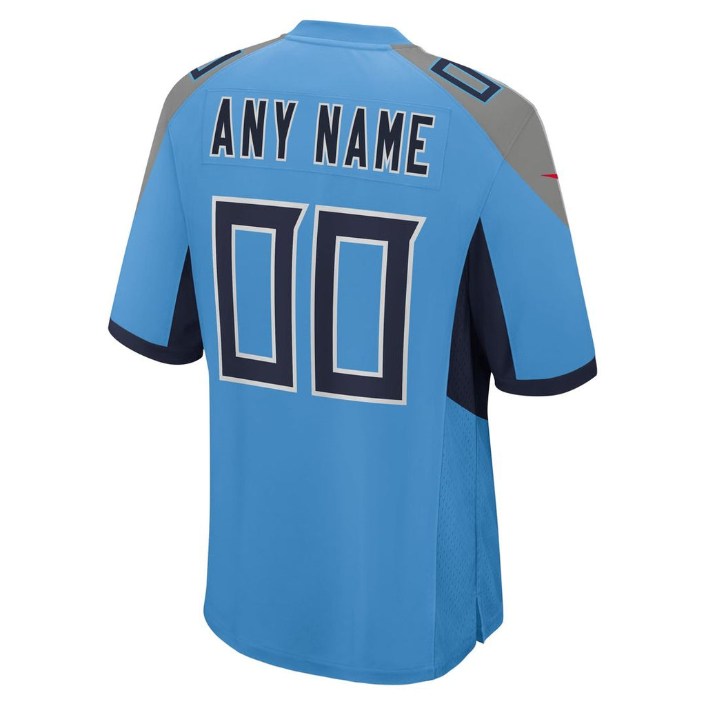 Tennessee Titans Nike White Custom Game Jersey product image 9, provided for visual reference and product detail review