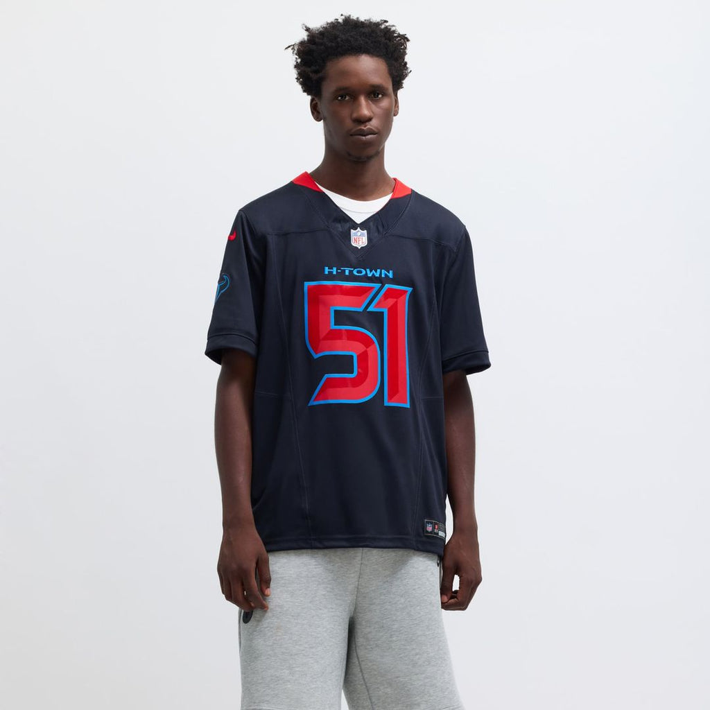 Houston Texans Will Anderson Jr. Nike Navy 2nd Alternate Vapor F.U.S.E. Limited Jersey product image 4, provided for visual