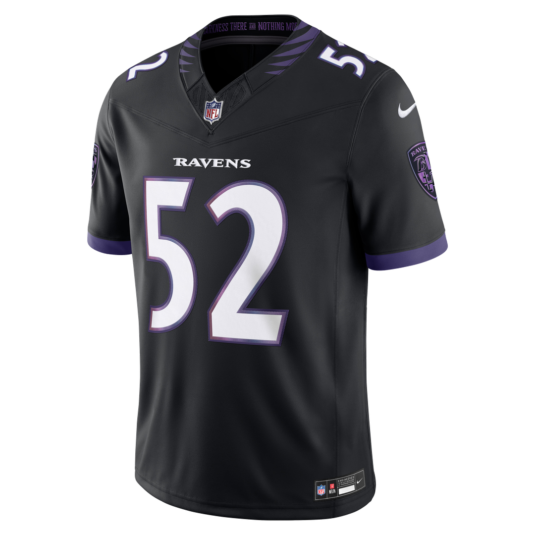 Baltimore Ravens Ray Lewis Nike Black Alternate Vapor F.U.S.E. Stitched Retired Player Limited Jersey product image 2,