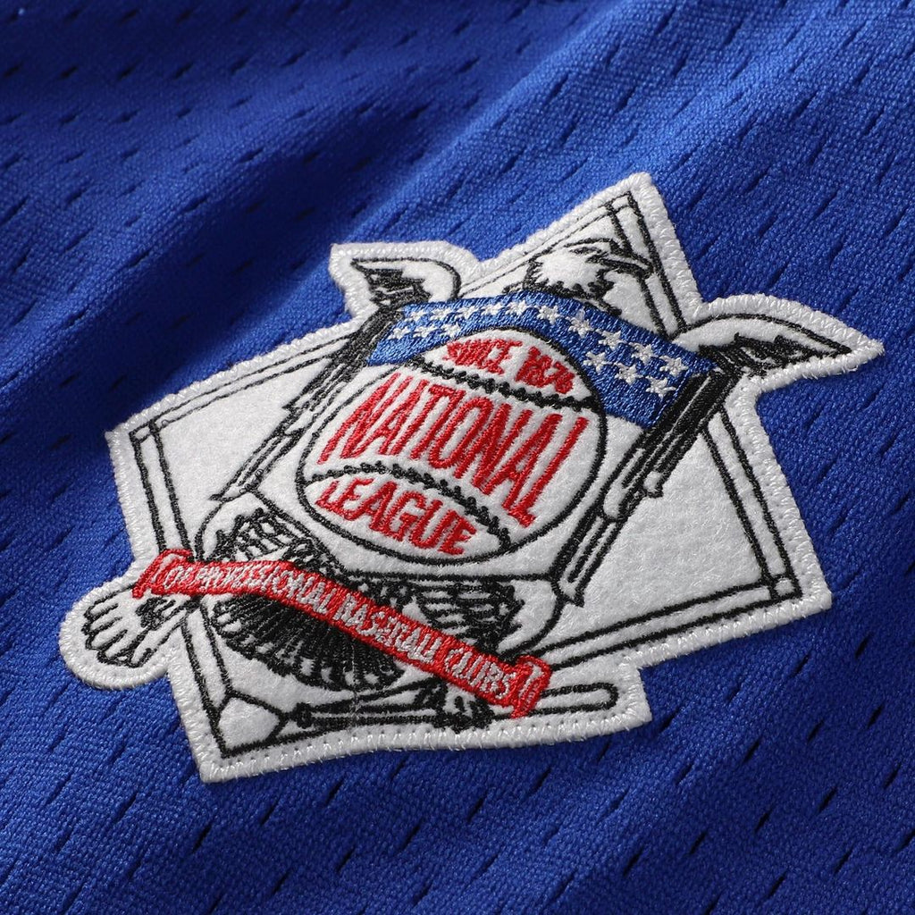 Chicago Cubs Ryne Sandberg Mitchell & Ness Royal Cooperstown Collection 1997 Mesh Batting Practice Button-Up Jersey product