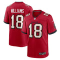 Tampa Bay Buccaneers Josh Williams Nike Red Team Game Jersey product image 1, provided for visual reference and product