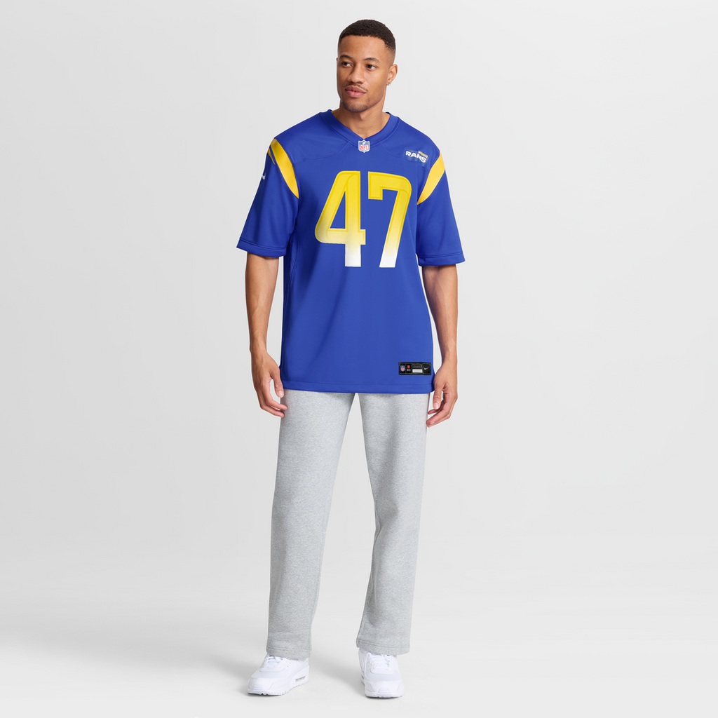 Los Angeles Rams Alex Ward Nike Royal Home Game Jersey product image 7, provided for visual reference and product detail