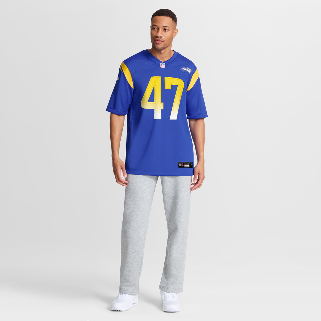 Los Angeles Rams Alex Ward Nike Royal Home Game Jersey product image 7, provided for visual reference and product detail