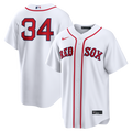 Boston Red Sox David Ortiz Nike White Home Replica Jersey product image 1, provided for visual reference and product detail
