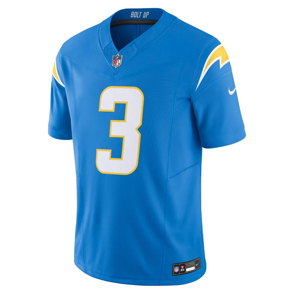 Los Angeles Chargers Derwin James Jr. Nike Gold Alternate Charger Power Vapor F.U.S.E. Limited Jersey product image 8,