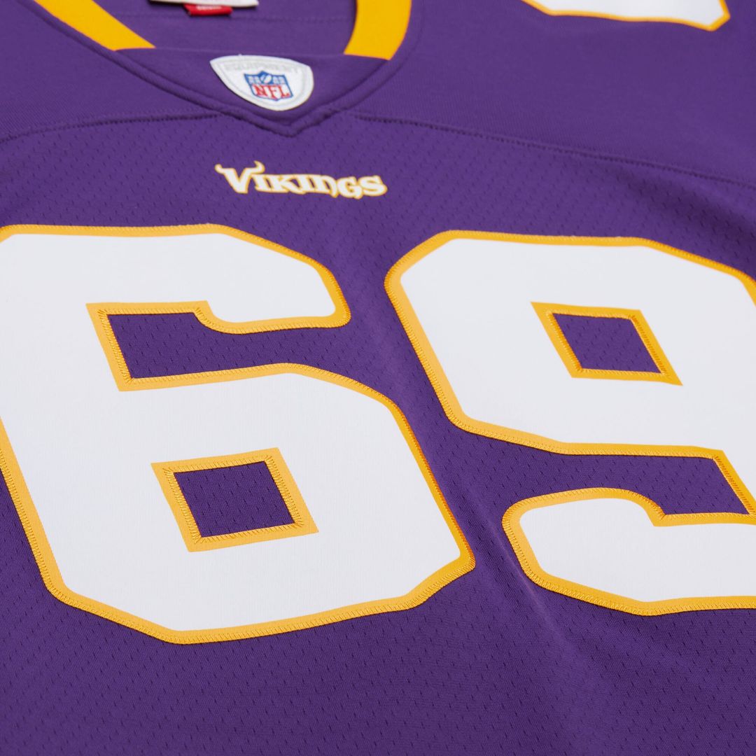 Minnesota Vikings Jared Allen Mitchell & Ness Purple 2011 Legacy Replica Jersey product image 4, provided for visual