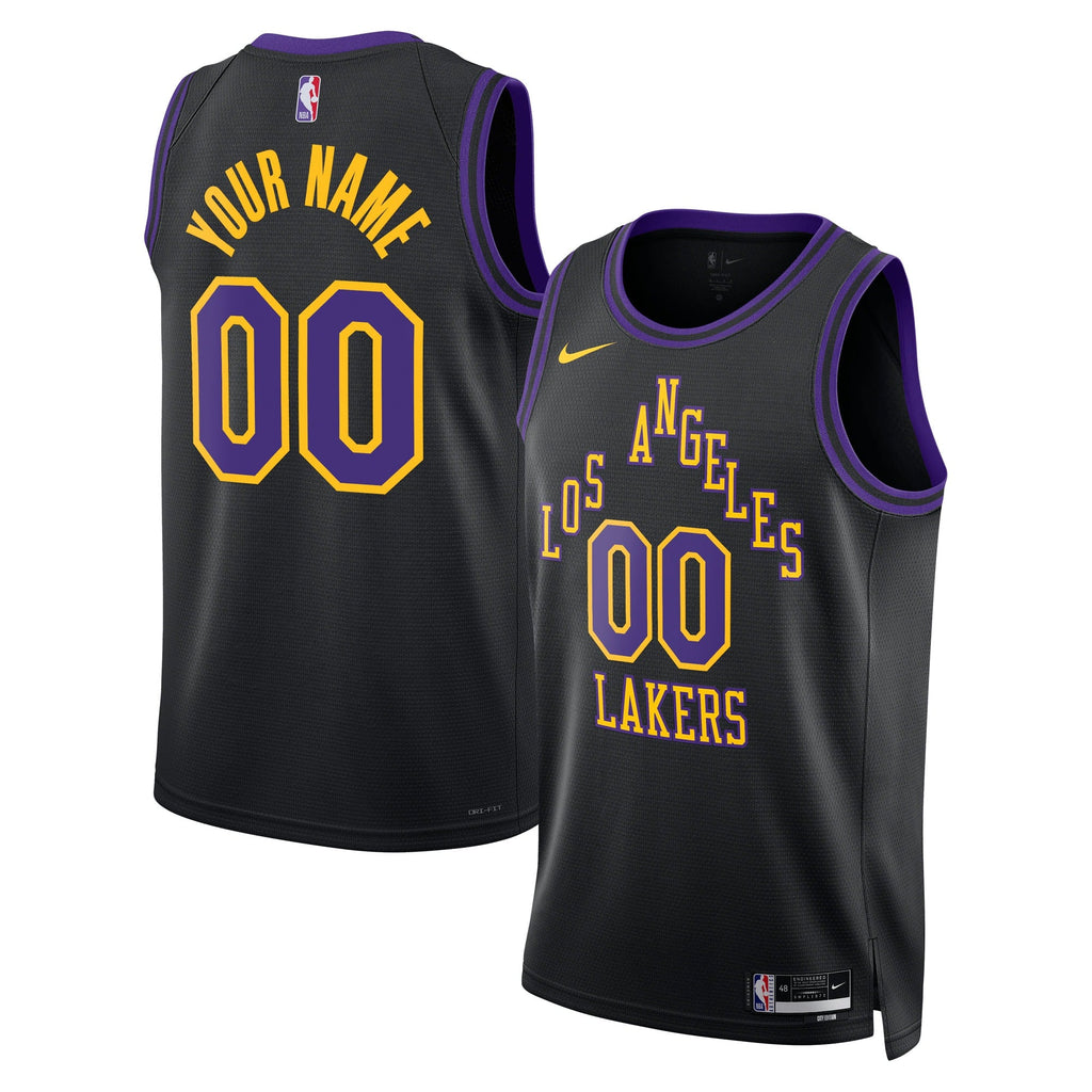 Nike Los Angeles Lakers 2025/26 City Edition Swingman Jersey - Custom - Unisex product image 2, provided for visual