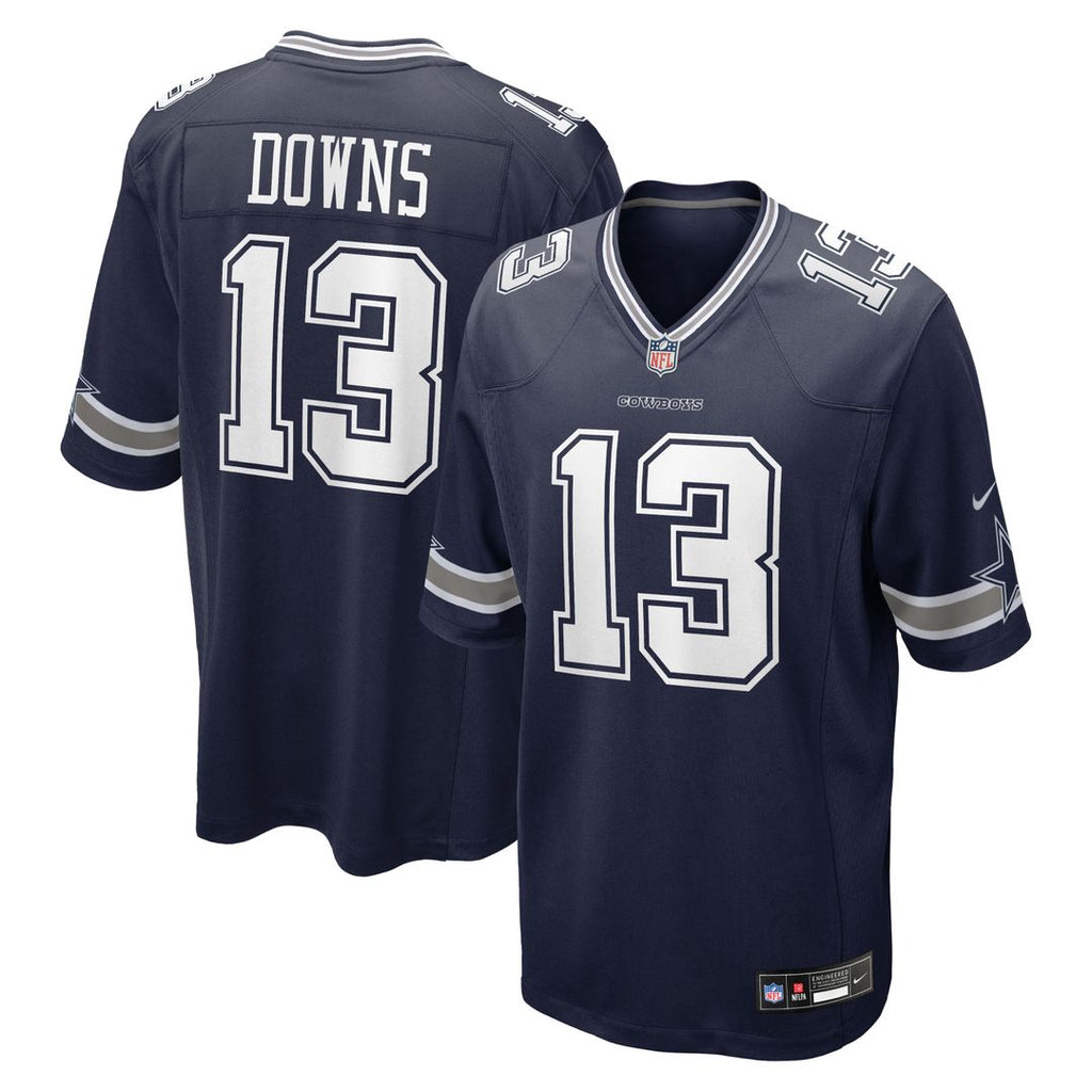 Dallas Cowboys Caleb Downs Nike White Game Jersey product image 7, provided for visual reference and product detail review
