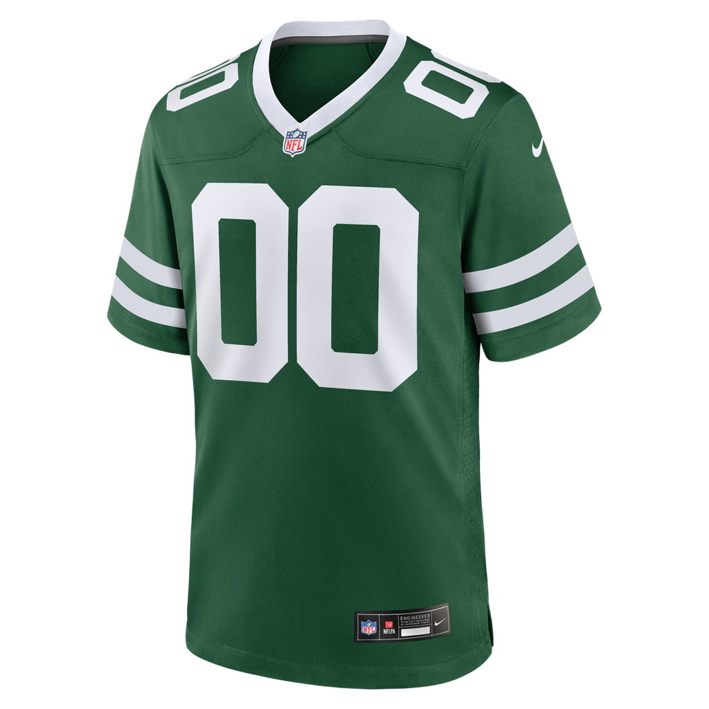 New York Jets Nike Legacy Black Alternate Custom Game Jersey product image 14, provided for visual reference and product