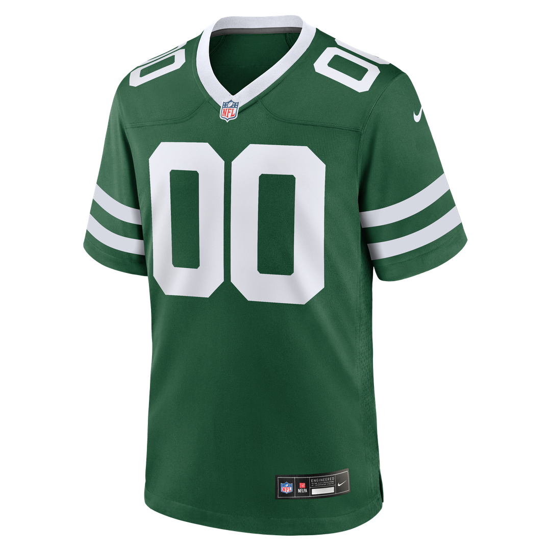 New York Jets Nike Legacy White Custom Game Jersey product image 8, provided for visual reference and product detail review