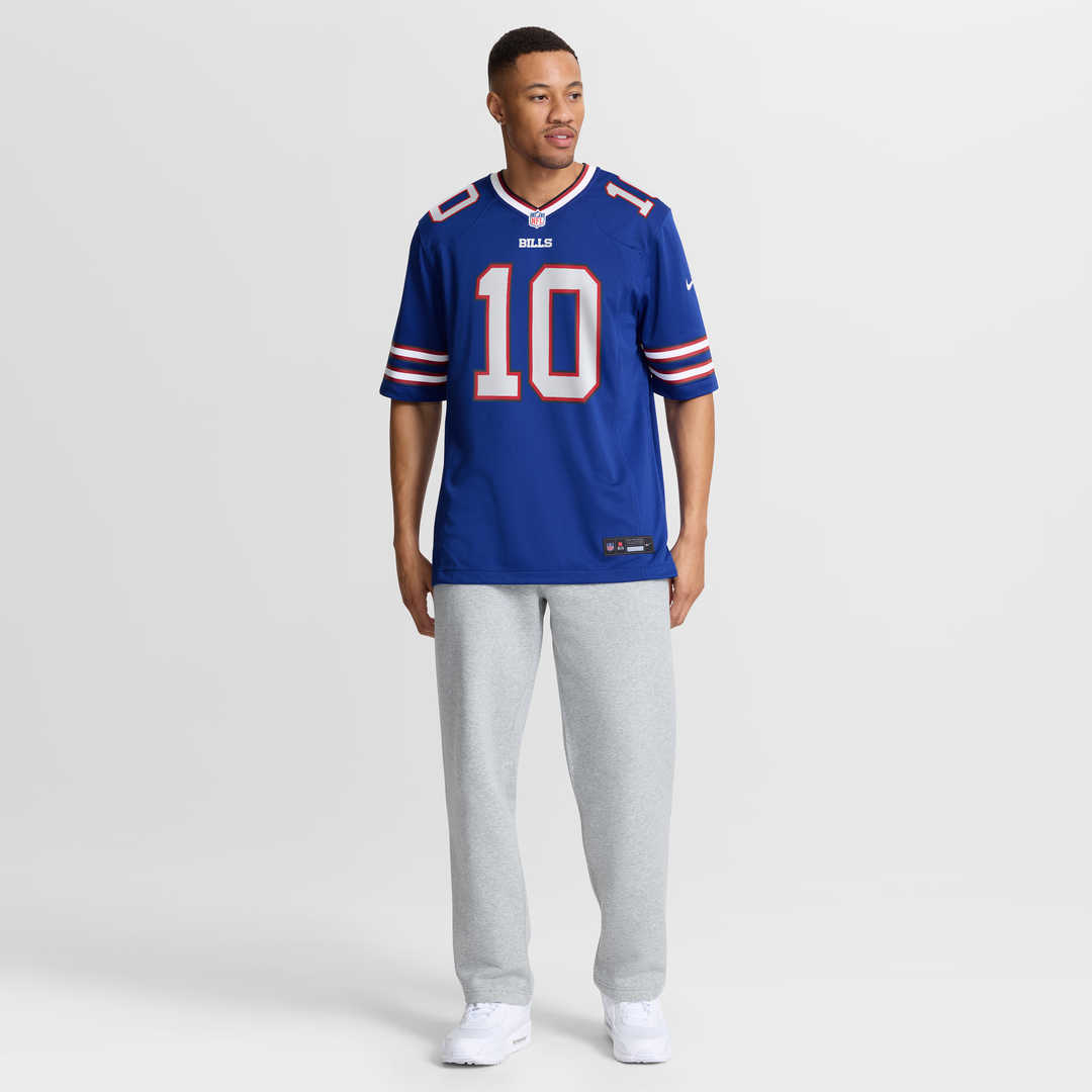 Buffalo Bills Khalil Shakir Nike Royal Game Jersey product image 15, provided for visual reference and product detail review
