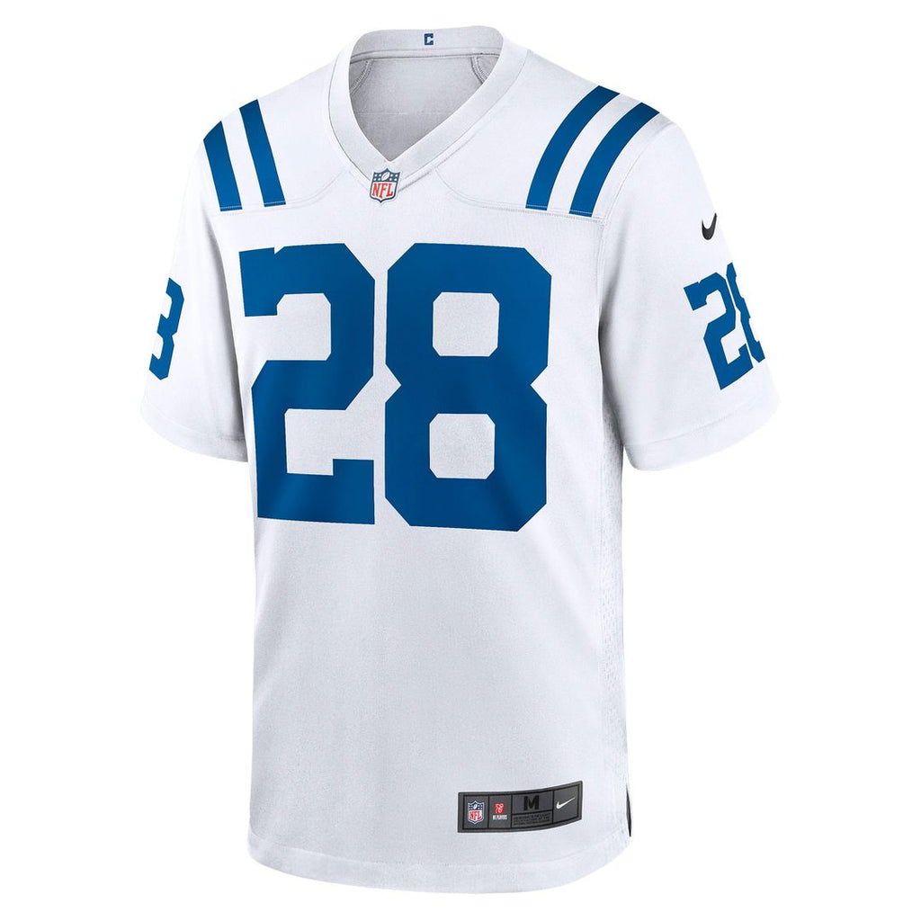 Indianapolis Colts Jonathan Taylor Nike White Player Game Jersey product image 5, provided for visual reference and product