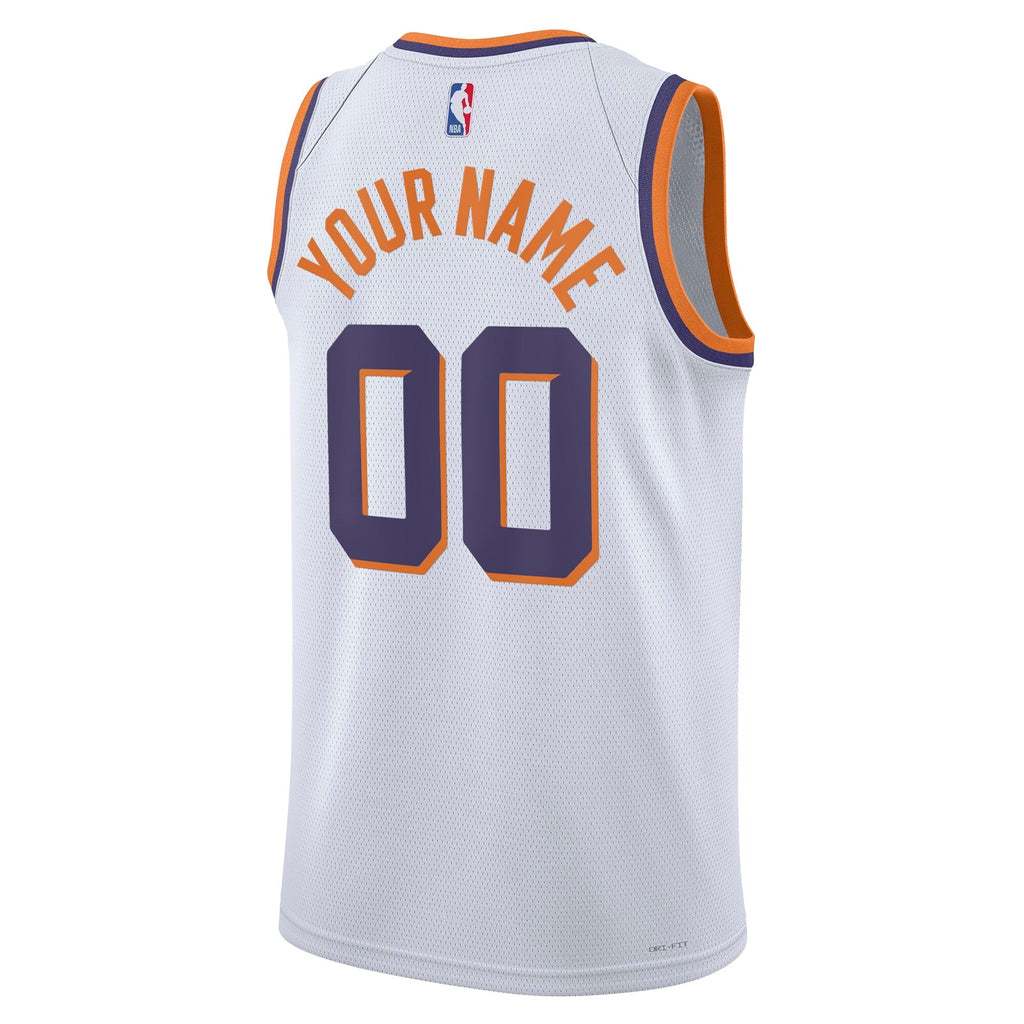 Phoenix Suns Nike Association Swingman Jersey - Custom - Unisex product image 4, provided for visual reference and product