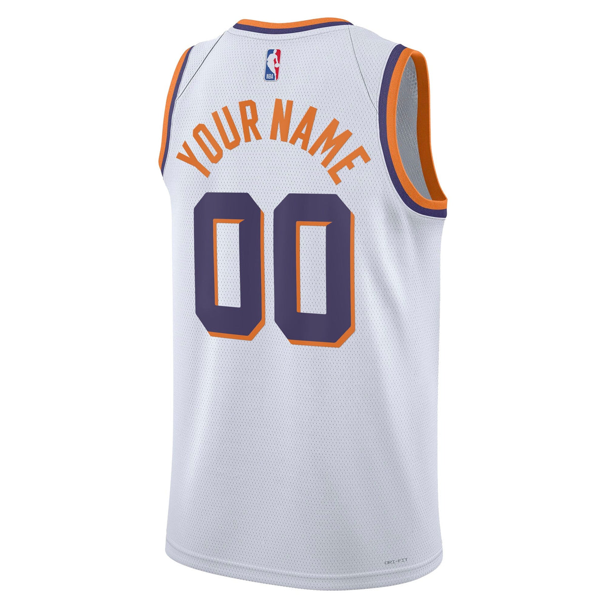 Phoenix Suns Nike Association Swingman Jersey - Custom - Unisex product image 4, provided for visual reference and product