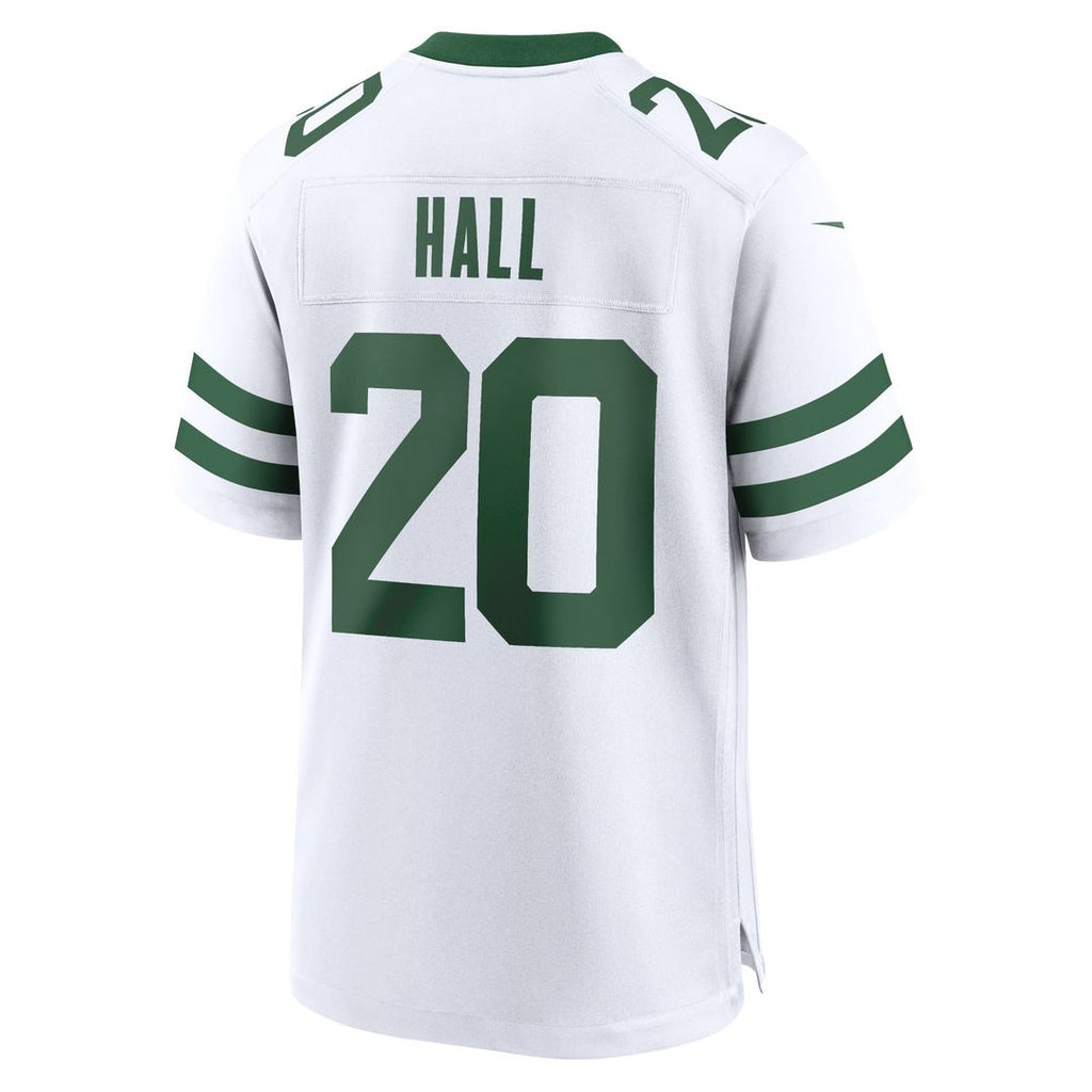 New York Jets Breece Hall Nike Legacy Green Game Jersey product image 29, provided for visual reference and product detail