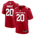Arizona Cardinals Zonovan Knight Nike Cardinal Team Game Jersey product image 1, provided for visual reference and product