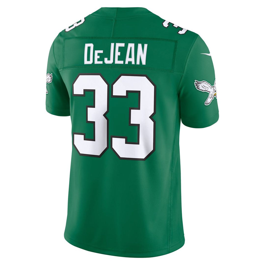 Philadelphia Eagles Cooper DeJean Nike Midnight Green Team Vapor F.U.S.E. Stitched Limited Jersey product image 37, provided