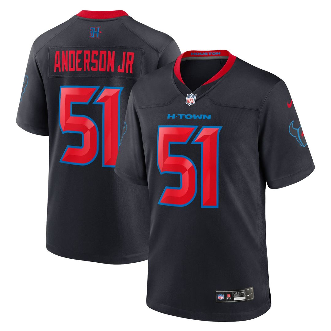 Houston Texans Will Anderson Jr. Nike White Game Jersey product image 7, provided for visual reference and product detail