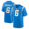 Los Angeles Chargers Eric Kendricks Nike Powder Blue Game Player Jersey product image 1, provided for visual reference and