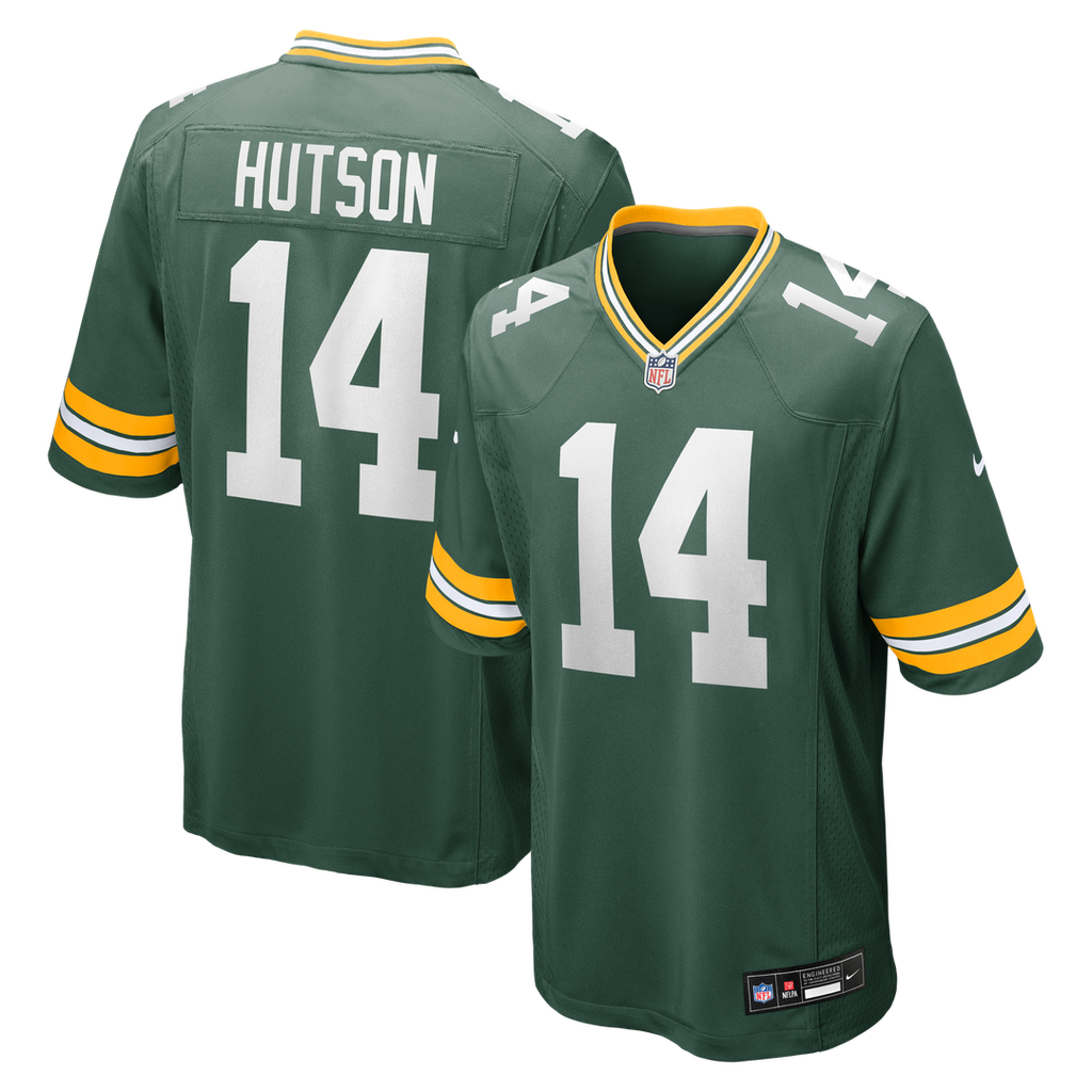 Green Bay Packers Don Hutson Nike Green Retired Player Jersey product image 1, provided for visual reference and product