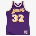 Los Angeles Lakers Mitchell & Ness Swingman Jersey Road Magic Johnson 1984-85 product image 1, provided for visual reference