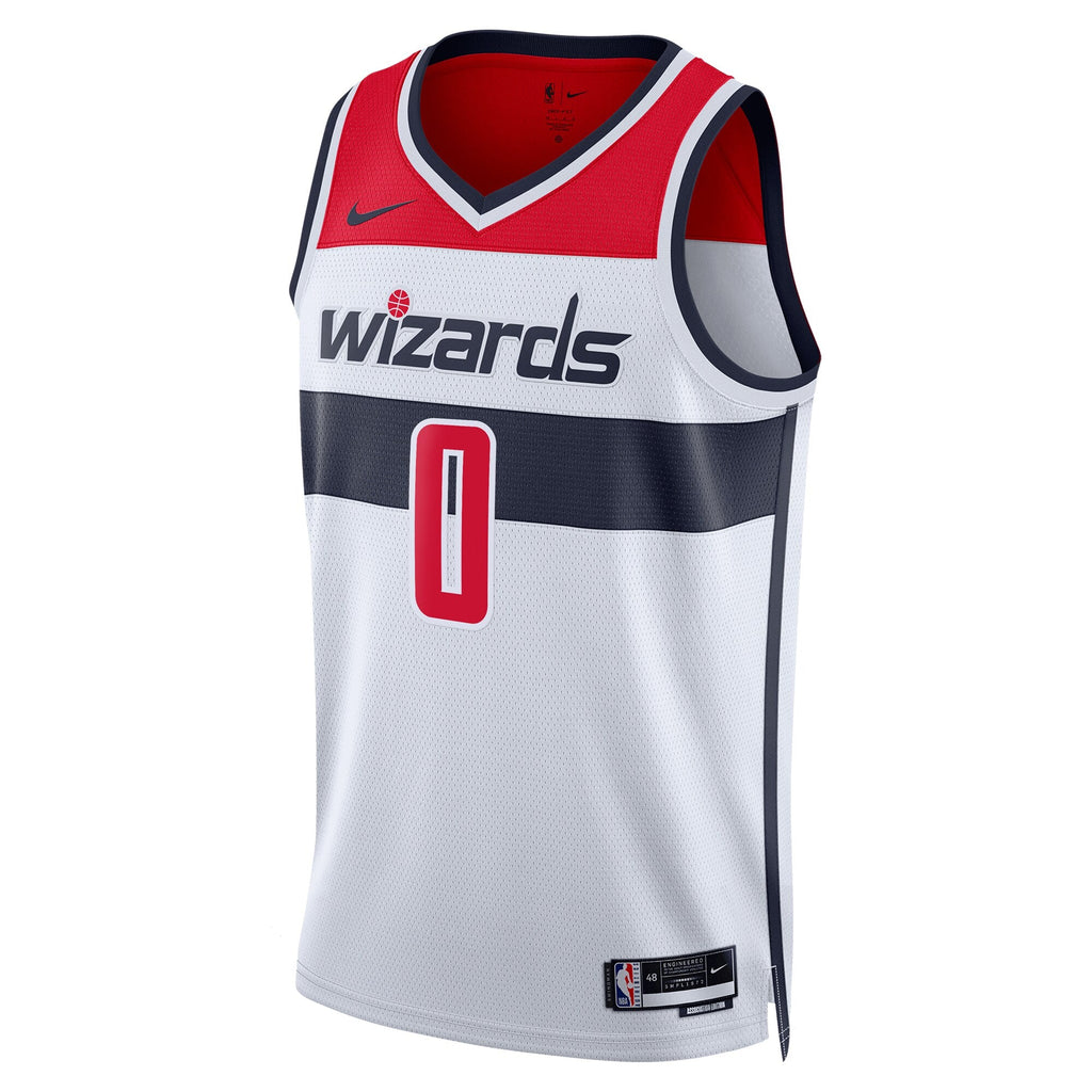 Washington Wizards Nike Association Edition Swingman Jersey - White - Bilal Coulibaly - Unisex product image 3, provided for