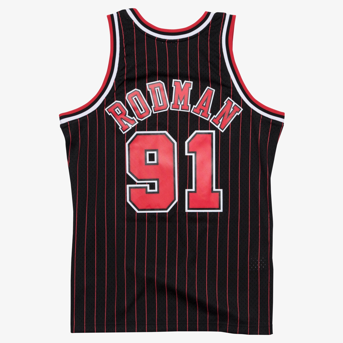 Chicago Bulls Mitchell & Ness Swingman Jersey Alternate Dennis Rodman 1995-96 product image 3, provided for visual reference