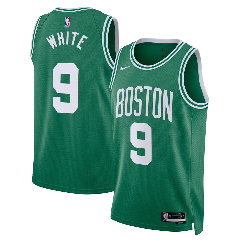 Boston Celtics Nike Icon Edition Swingman Jersey - Kelly Green - Derrick White - Unisex product image 1, provided for visual