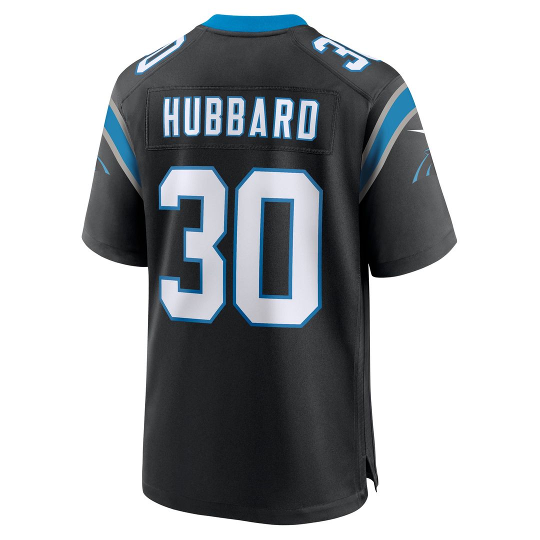 Carolina Panthers Chuba Hubbard Nike Blue Alternate Game Jersey product image 15, provided for visual reference and product