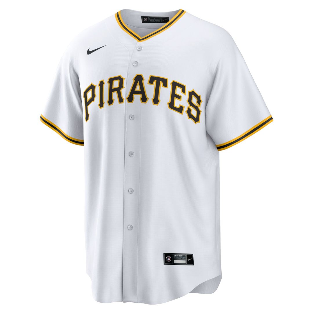 Pittsburgh Pirates Roberto Clemente Nike White Home Replica Player Name Jersey product image 2, provided for visual