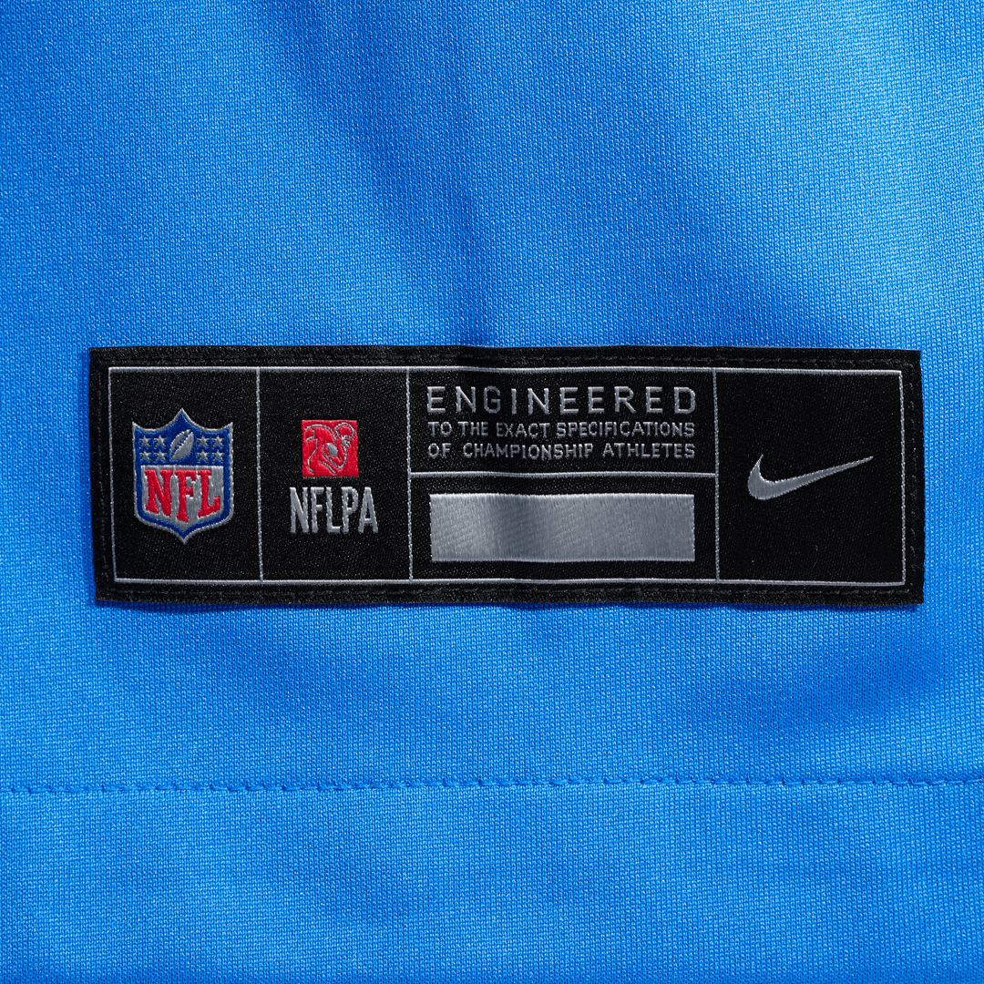 Los Angeles Chargers Tucker Fisk Nike Powder Blue Team Game Jersey product image 6, provided for visual reference and
